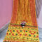 Yellow Multi Color Cotton Jamdani Saree